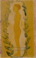Mujer de pie 1899 cubista Pablo Picasso